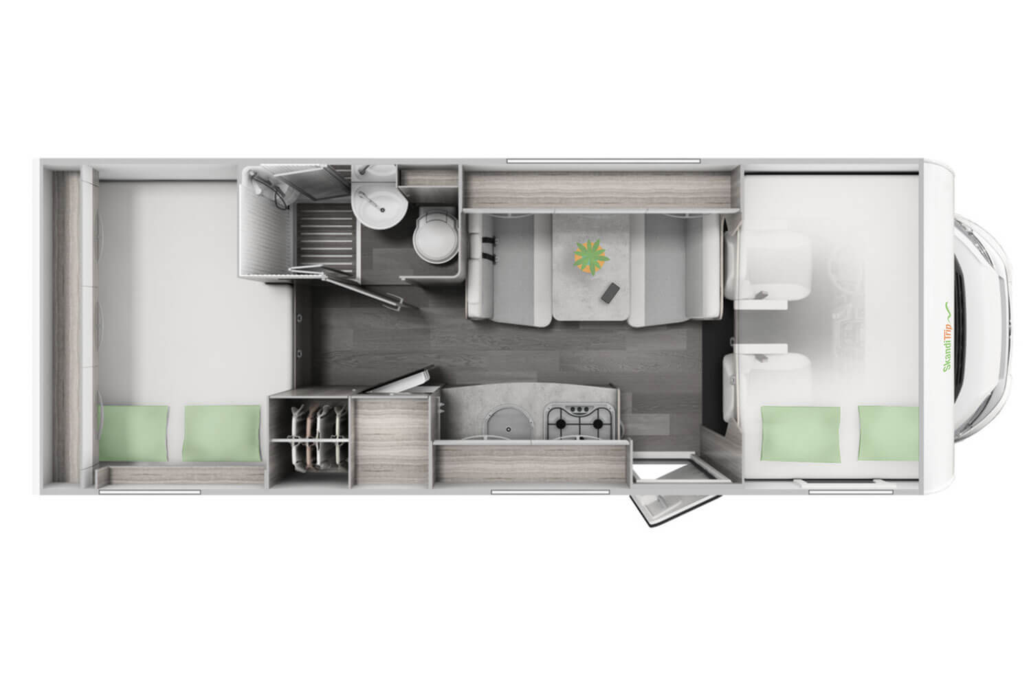 SkandiTrip Family Luxury Wohnmobil
